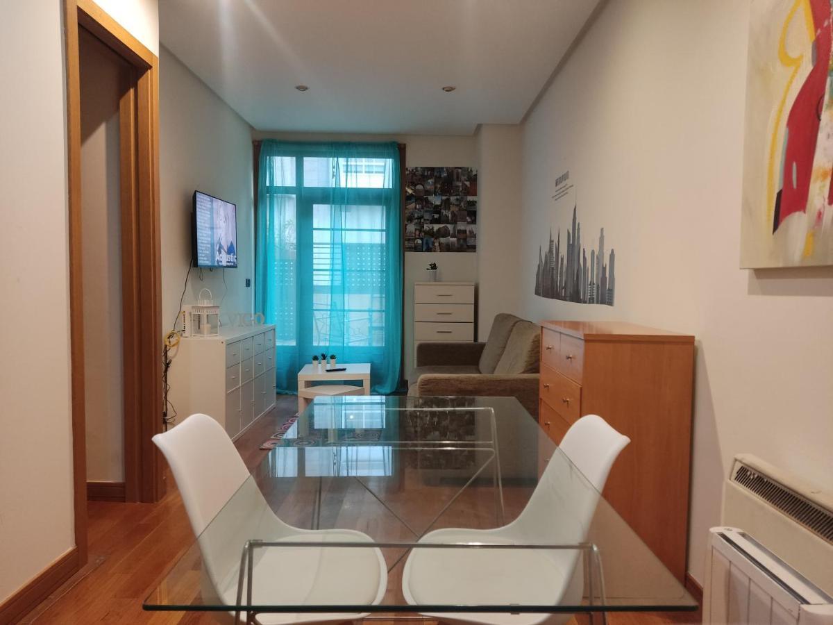 Pleno Centro, Terraza, Principe, 5 Min Casco Vello Y Estacion Ave Apartment Виго Екстериор снимка